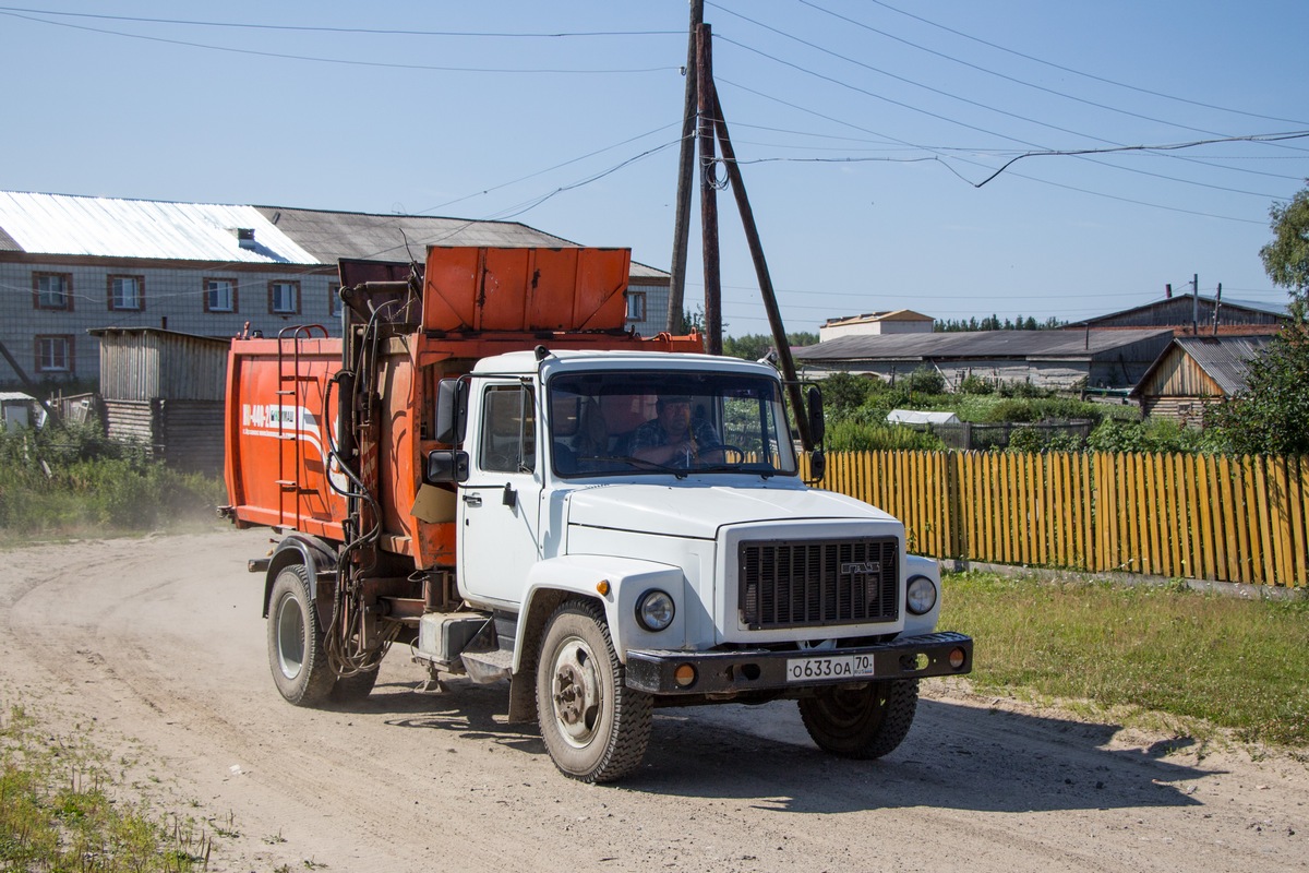 Томская область, № О 633 ОА 70 — ГАЗ-3309