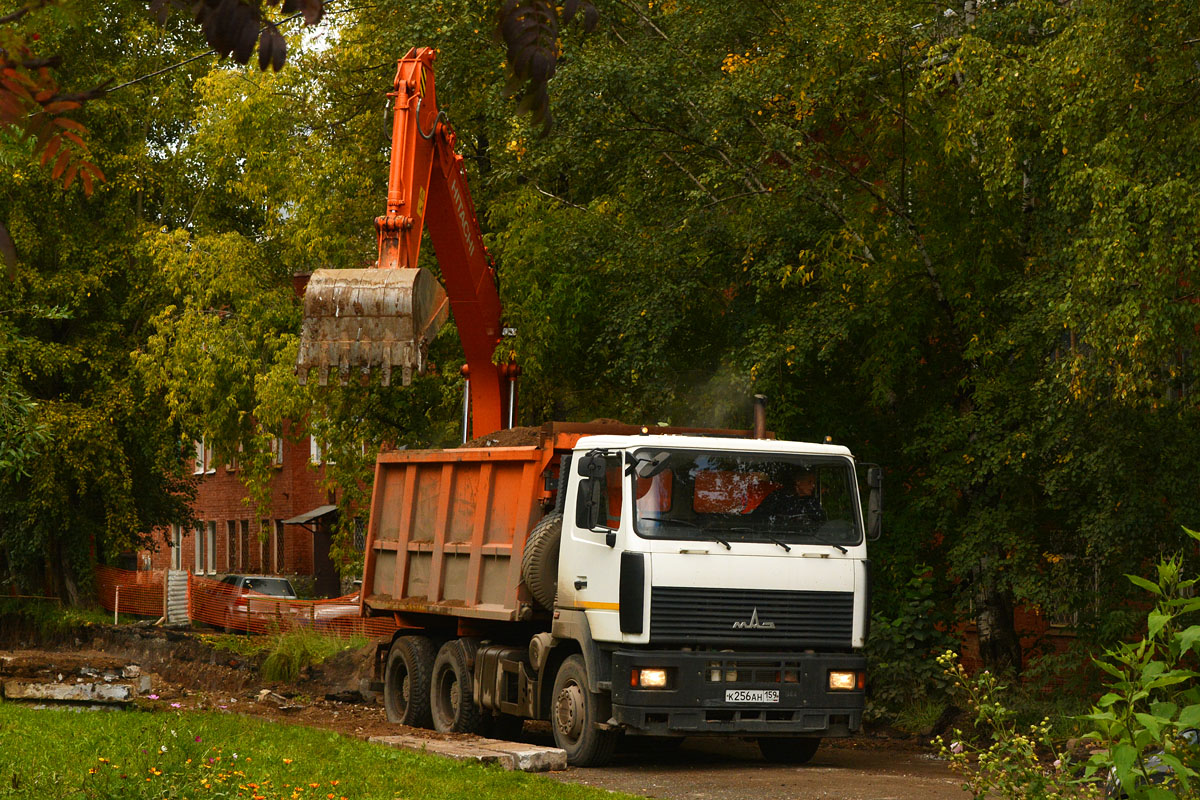 Пермский край, № К 256 АН 159 — МАЗ-6501A5