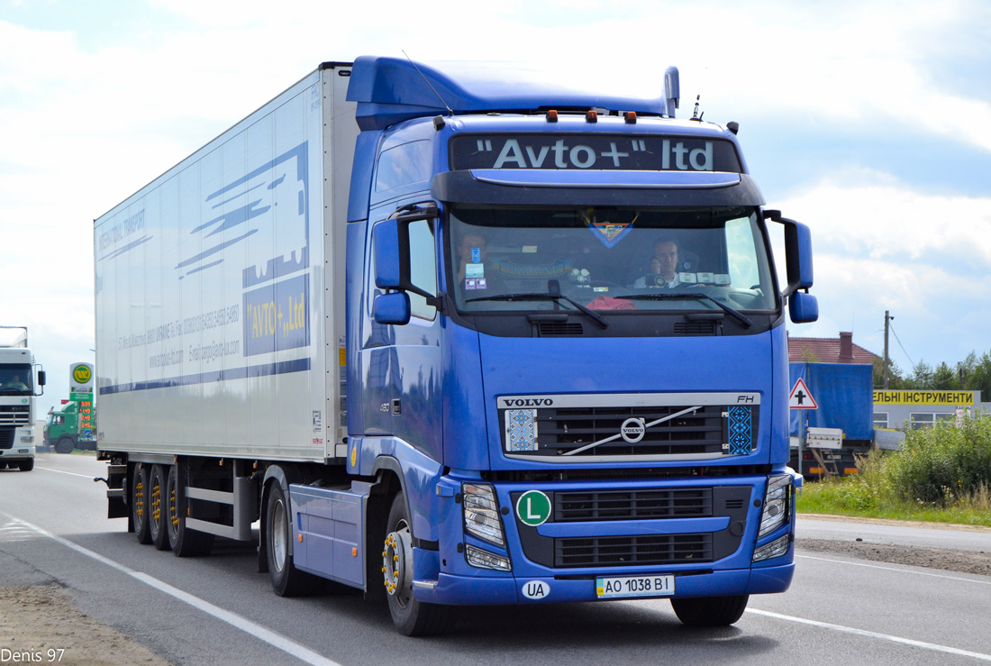 Закарпатская область, № АО 1038 ВІ — Volvo ('2008) FH.460