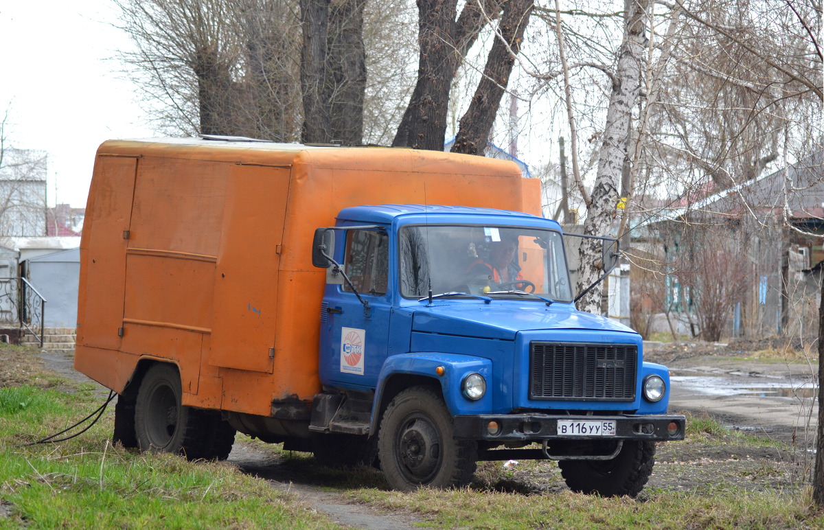 Омская область, № В 116 УУ 55 — ГАЗ-3307