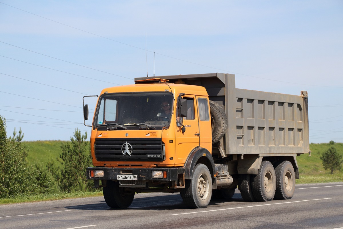 Томская область, № М 136 ОТ 70 — BeiBen NG80 (общая модель)