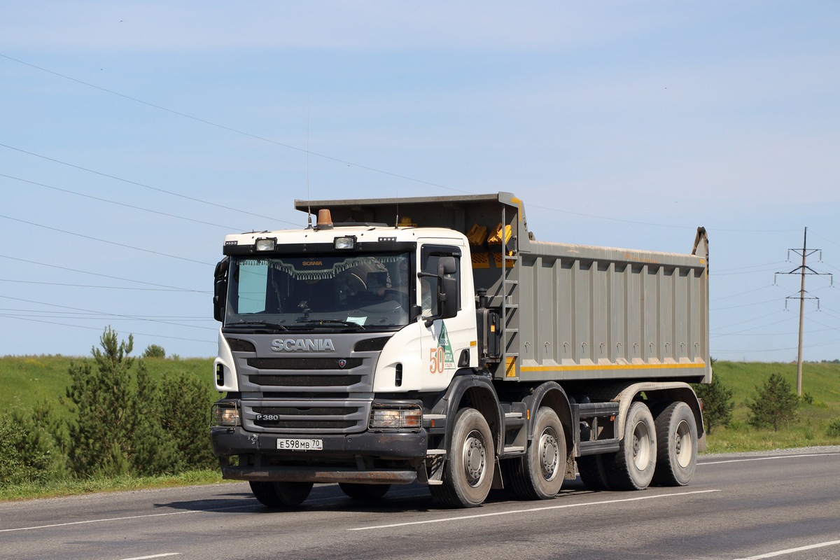 Томская область, № Е 598 МВ 70 — Scania ('2011) P380