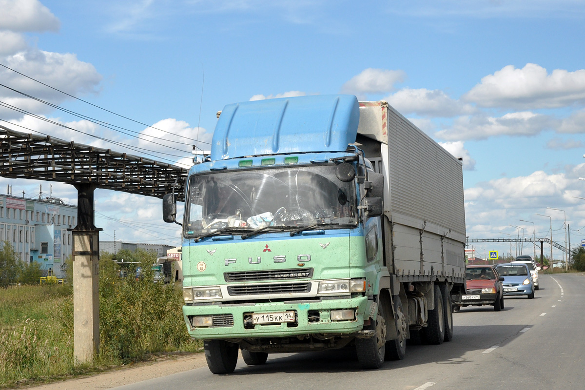 Саха (Якутия), № У 115 КК 14 — Mitsubishi Fuso Super Great