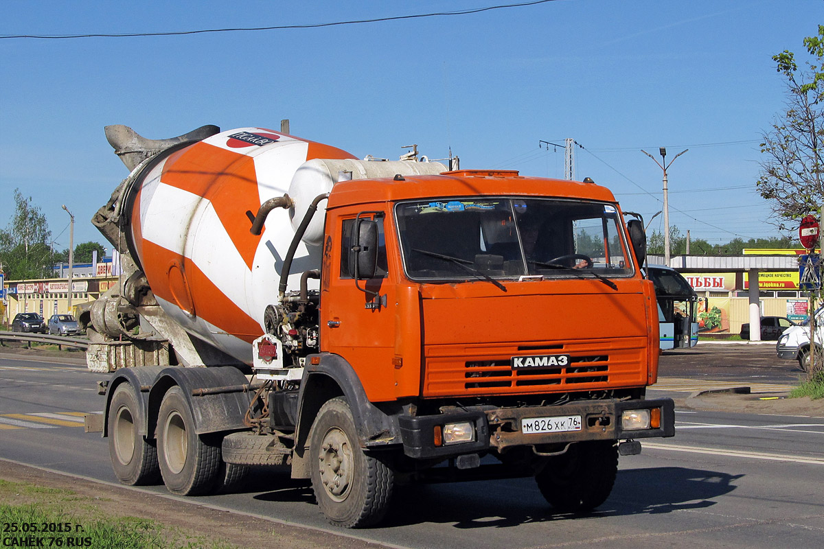 Ярославская область, № М 826 ХК 76 — КамАЗ-53229-02 [53229C]