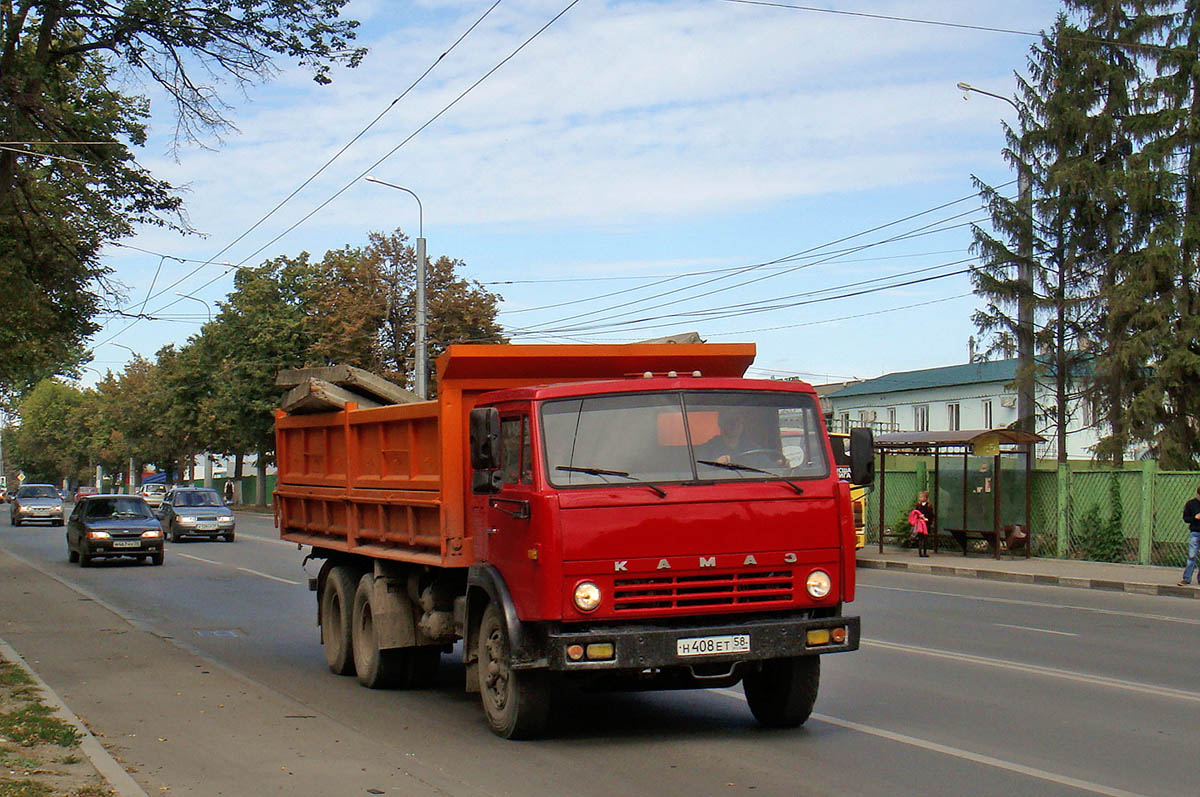 Пензенская область, № Н 408 ЕТ 58 — КамАЗ-53212