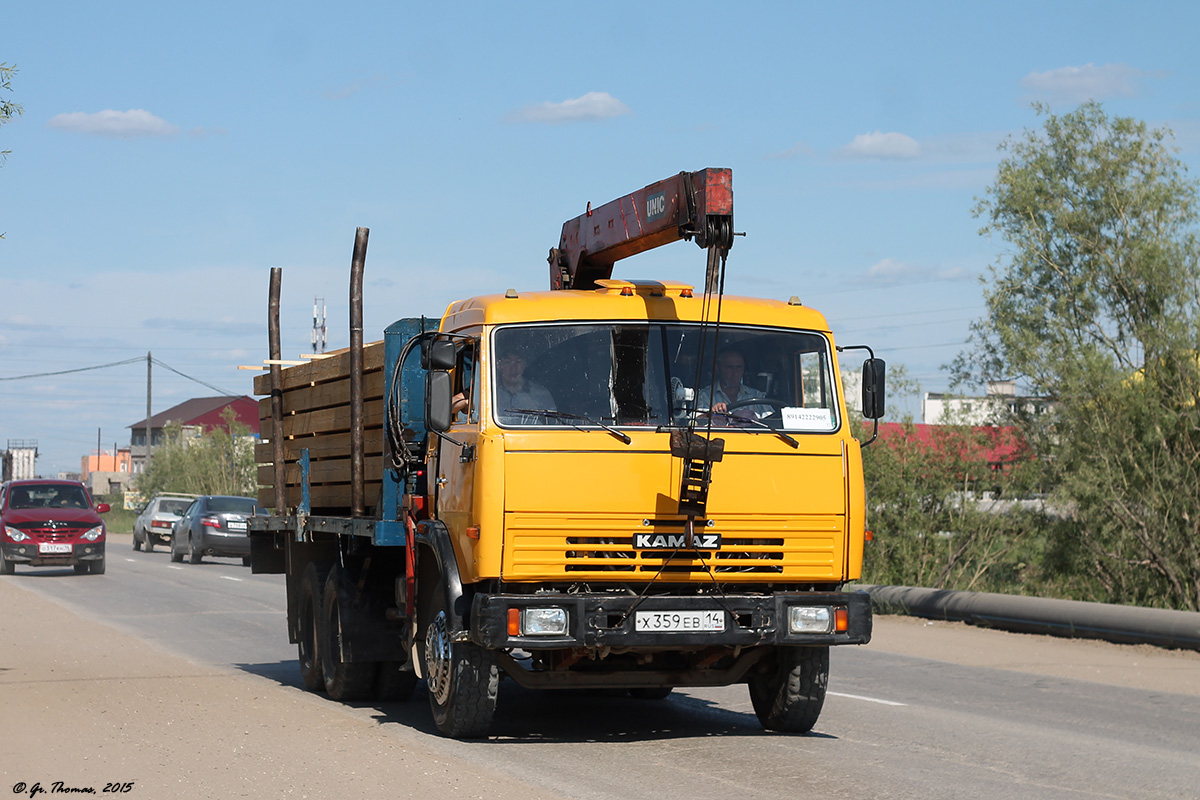 Саха (Якутия), № Х 359 ЕВ 14 — КамАЗ-5320