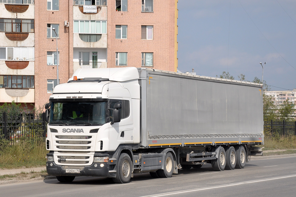 Саха (Якутия), № Т 540 КС 14 — Scania ('2009) G440