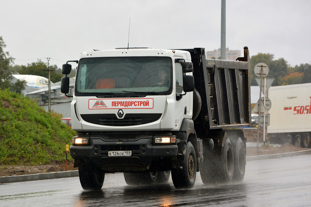 Пермский край, № Е 126 ОЕ 159 — Renault Kerax