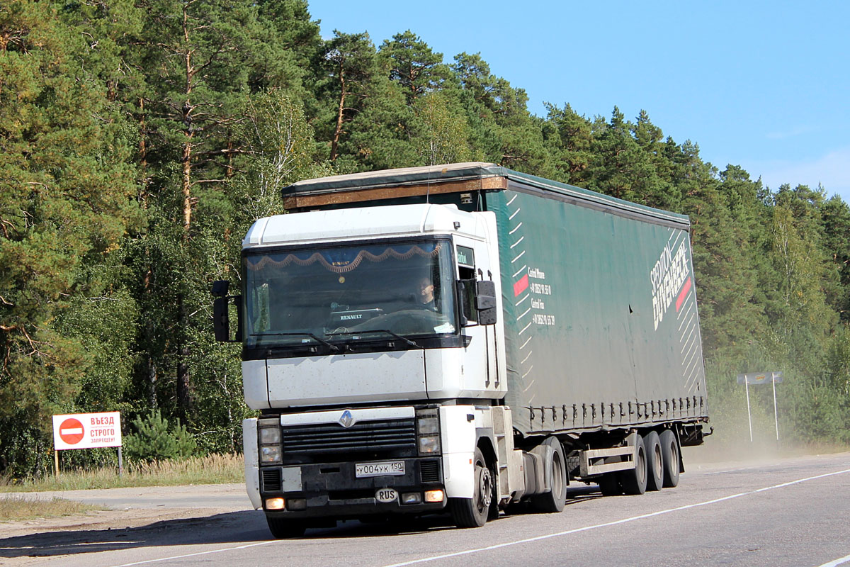 Московская область, № У 004 УК 150 — Renault Magnum Integral ('1997)