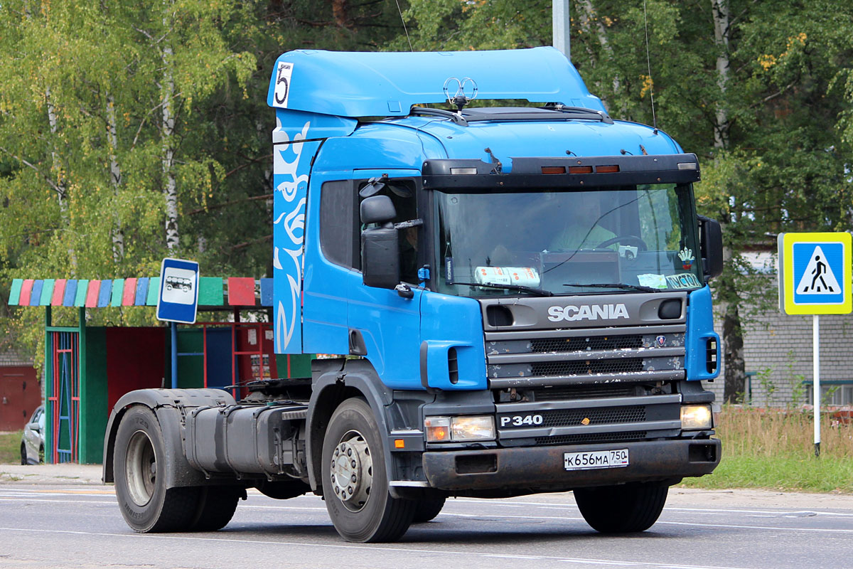 Московская область, № К 656 МА 750 — Scania ('1996) P340