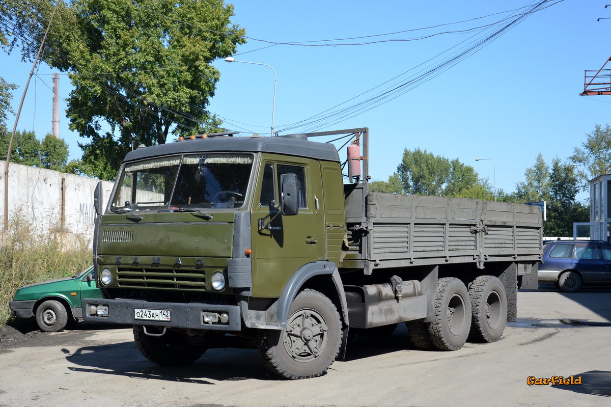 Кемеровская область, № О 243 АН 142 — КамАЗ-5320