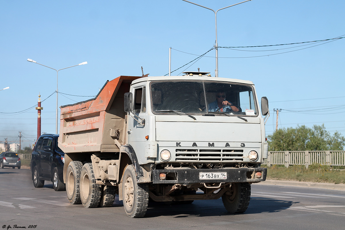 Саха (Якутия), № Р 163 ВХ 14 — КамАЗ-55111 [551110]