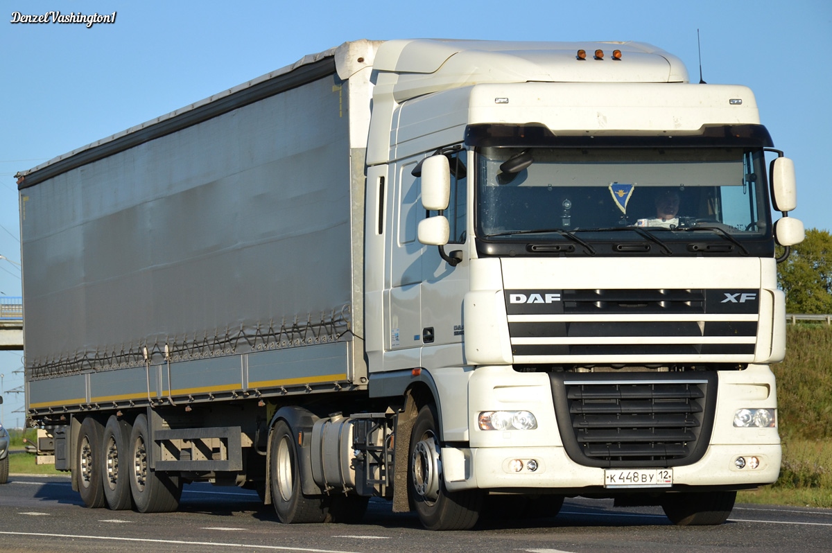 Марий Эл, № К 448 ВУ 12 — DAF XF105 FT