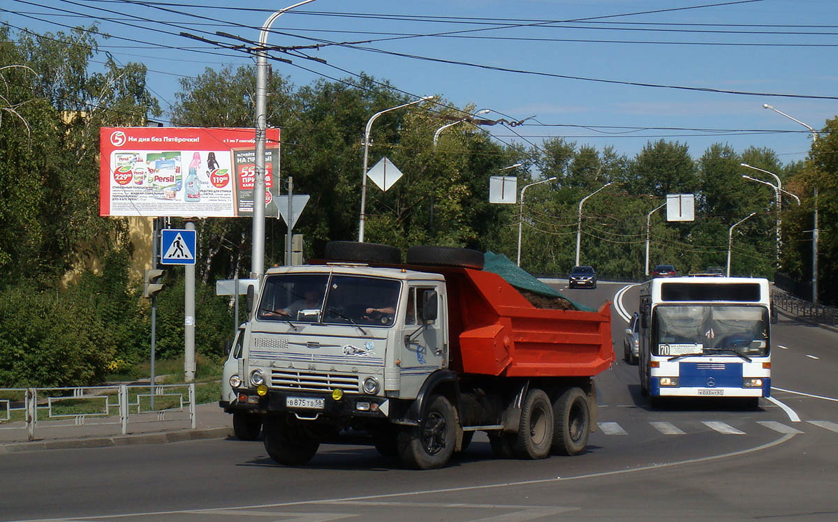 Пензенская область, № В 875 ТВ 58 — КамАЗ-55111 [551110]