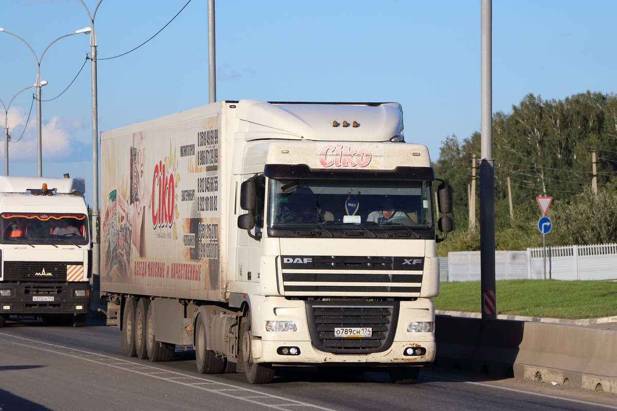 Челябинская область, № О 789 СН 174 — DAF XF105 FT