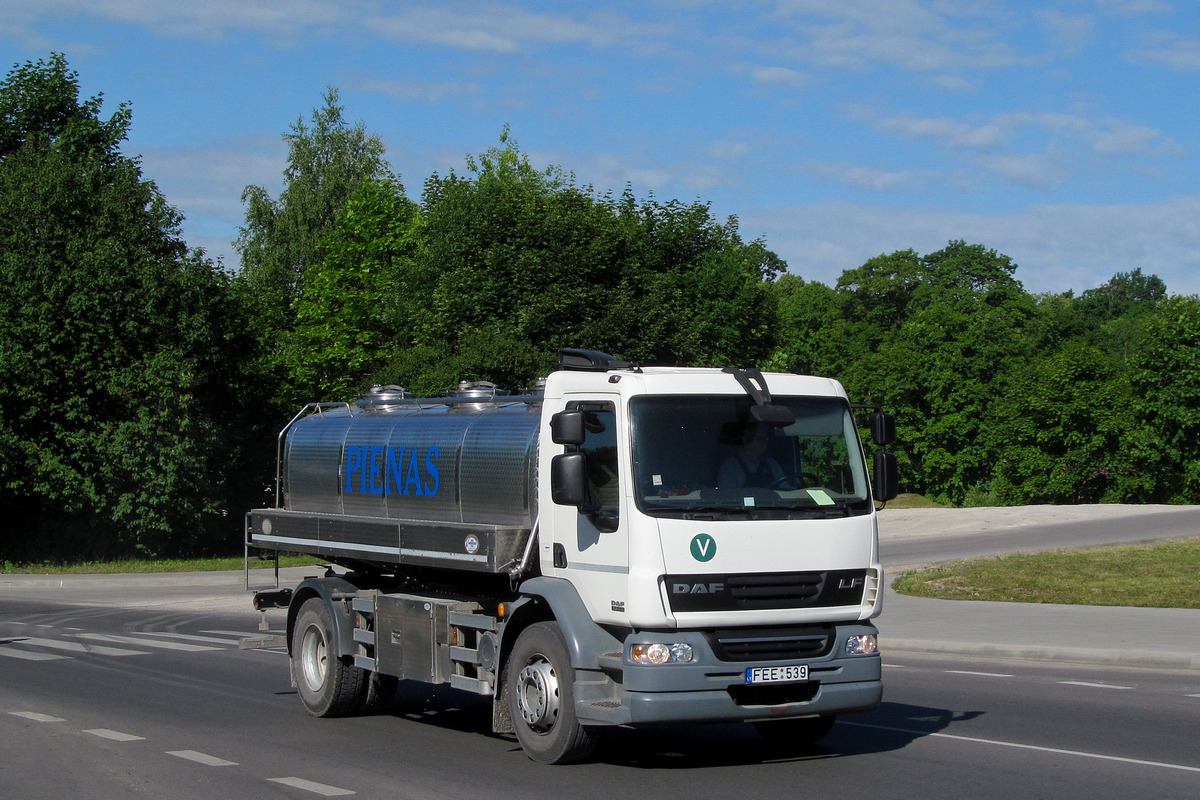 Литва, № FEE 539 — DAF LF55 FA