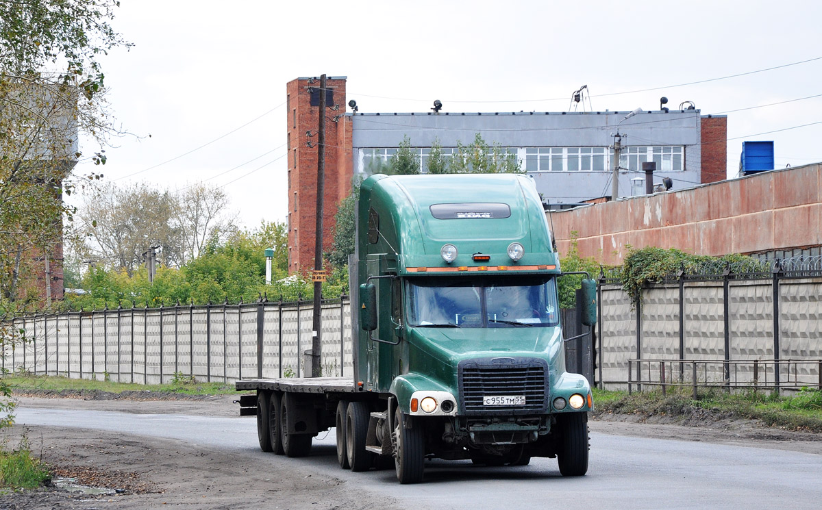 Омская область, № С 955 ТМ 55 — Freightliner Century Class