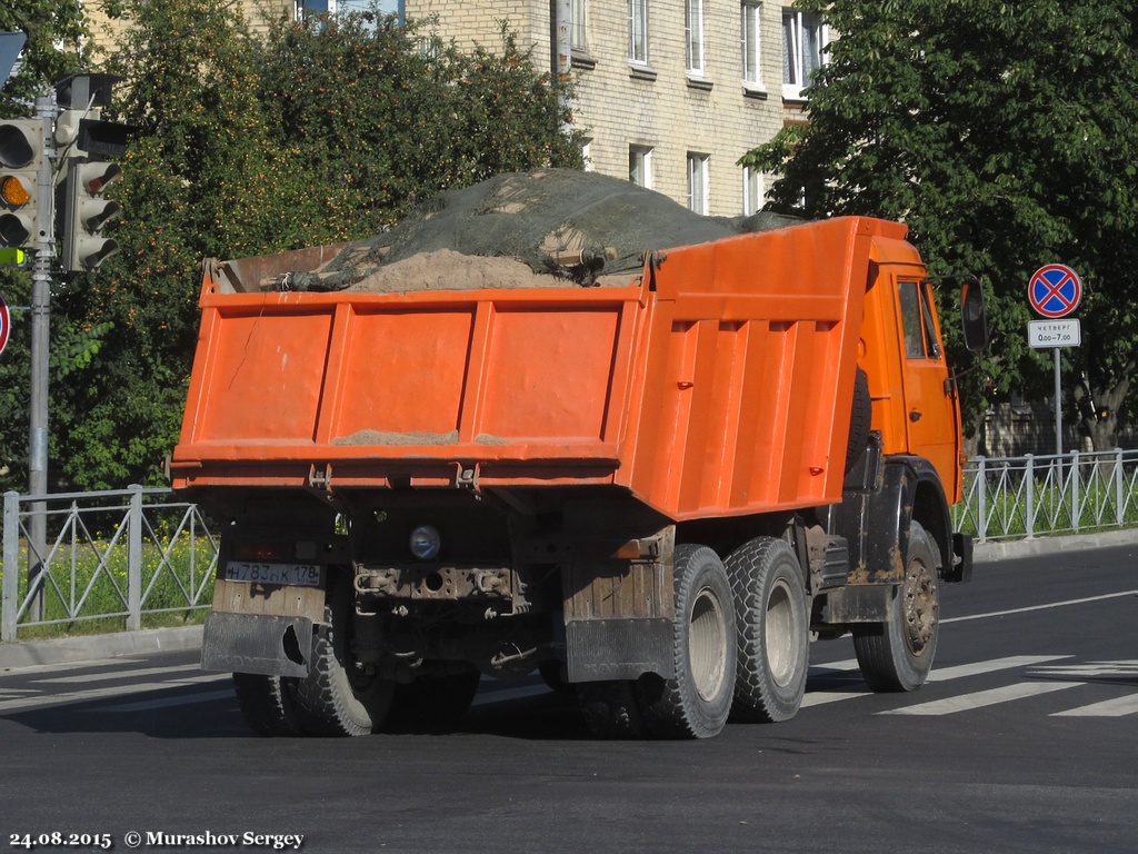 Санкт-Петербург, № Н 783 НК 178 — КамАЗ-65115 [651150]