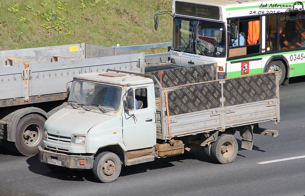 Московская область, № А 418 СМ 190 — ЗИЛ-5301АО "Бычок"