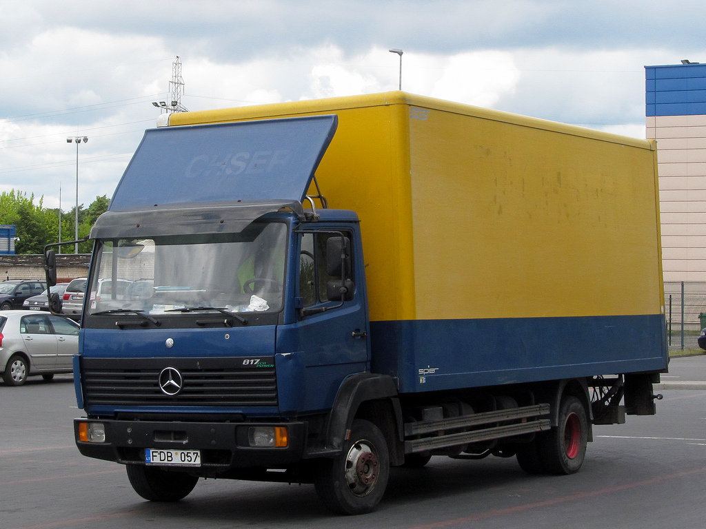 Литва, № FDB 057 — Mercedes-Benz LK 817