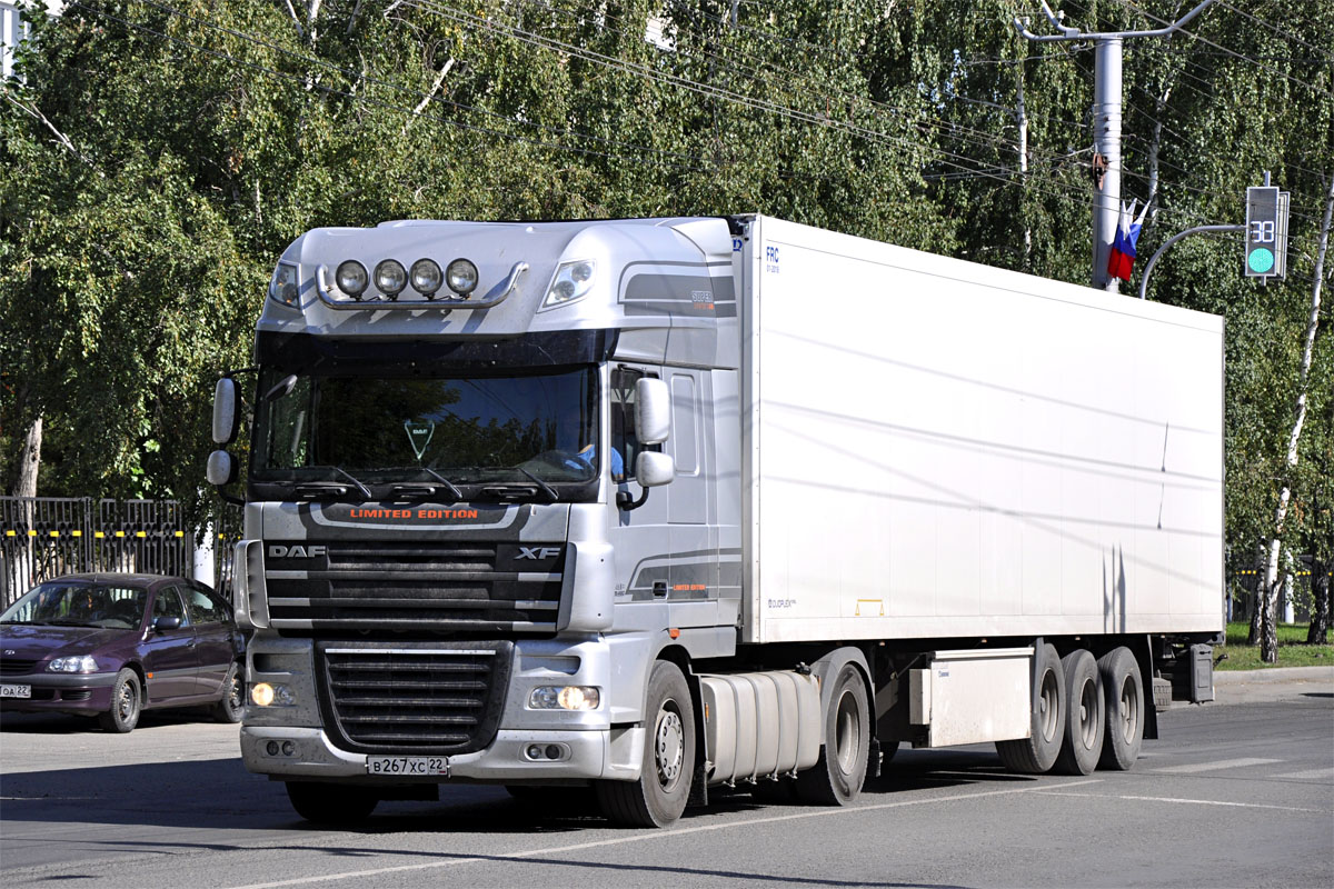 Алтайский край, № В 267 ХС 22 — DAF XF105 FT