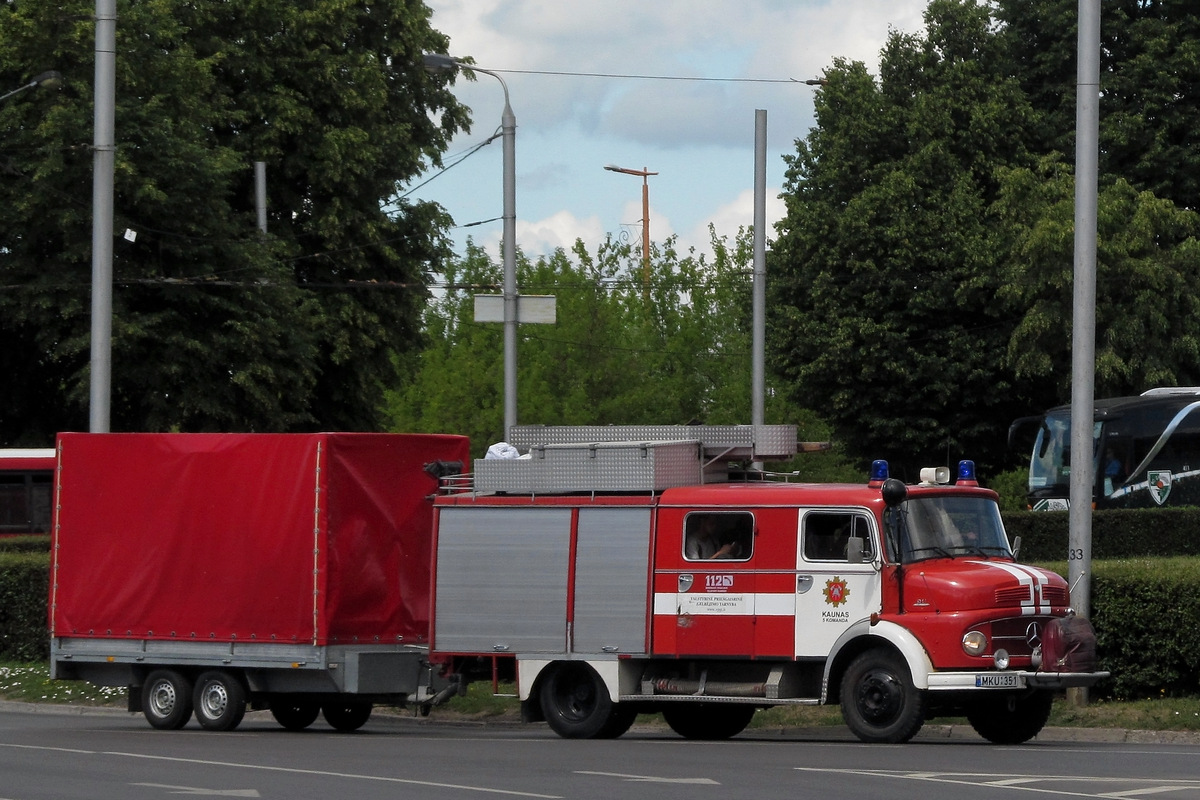 Литва, № MKU 351 — Mercedes-Benz L-Series