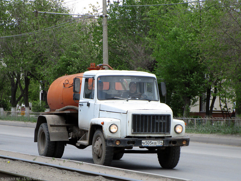 Волгоградская область, № А 505 КВ 134 — ГАЗ-3307