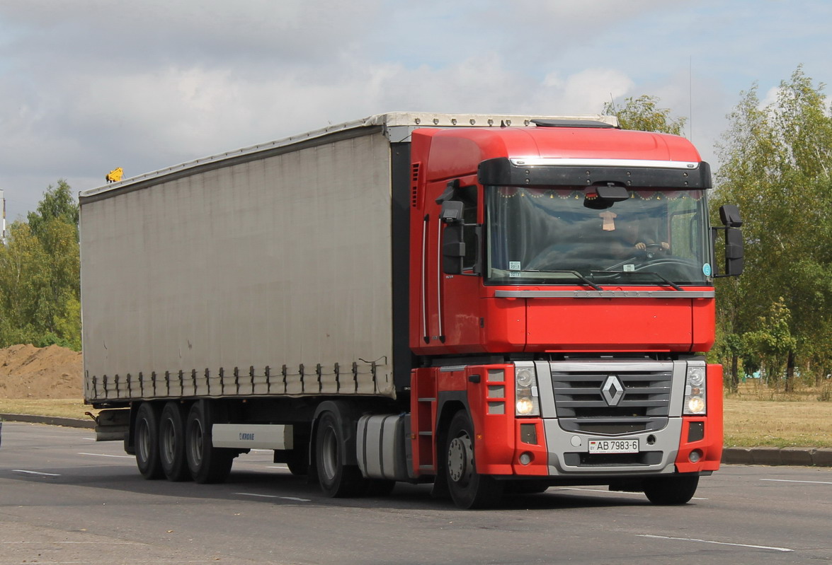 Могилёвская область, № АВ 7983-6 — Renault Magnum ('2008)