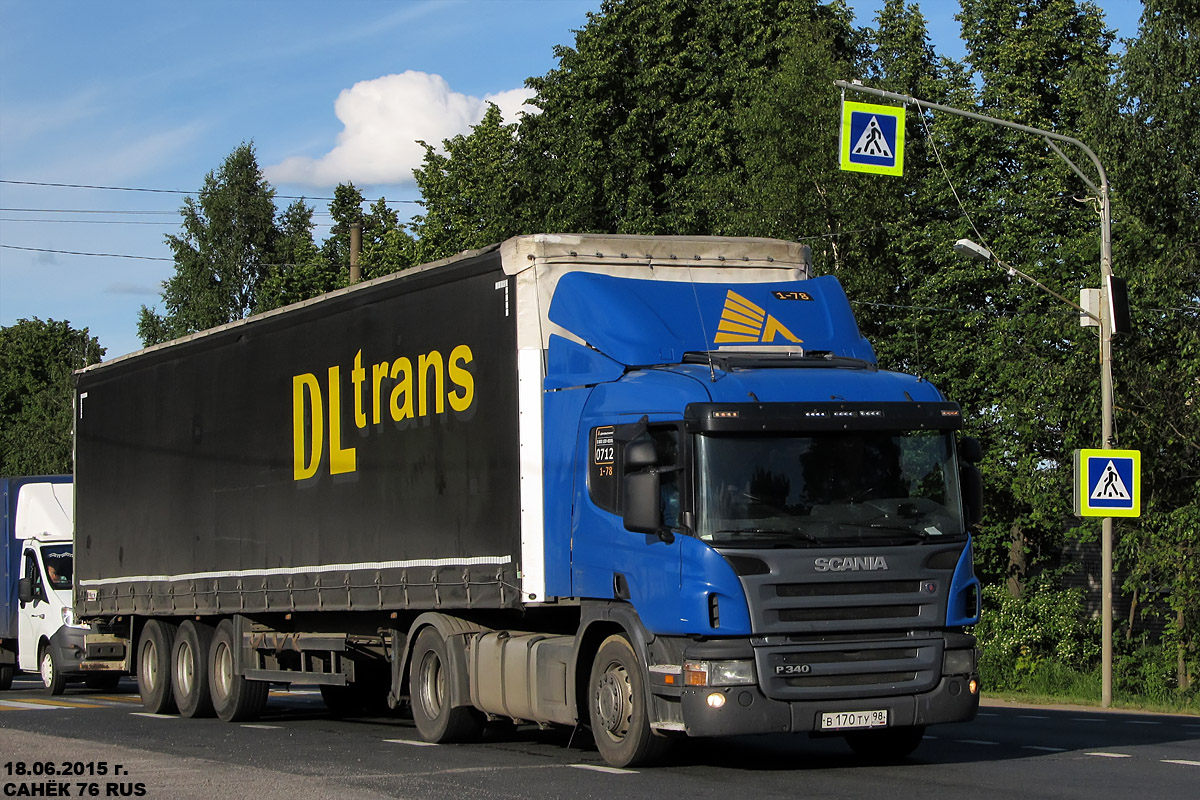 Санкт-Петербург, № 0712 — Scania ('2004) P340