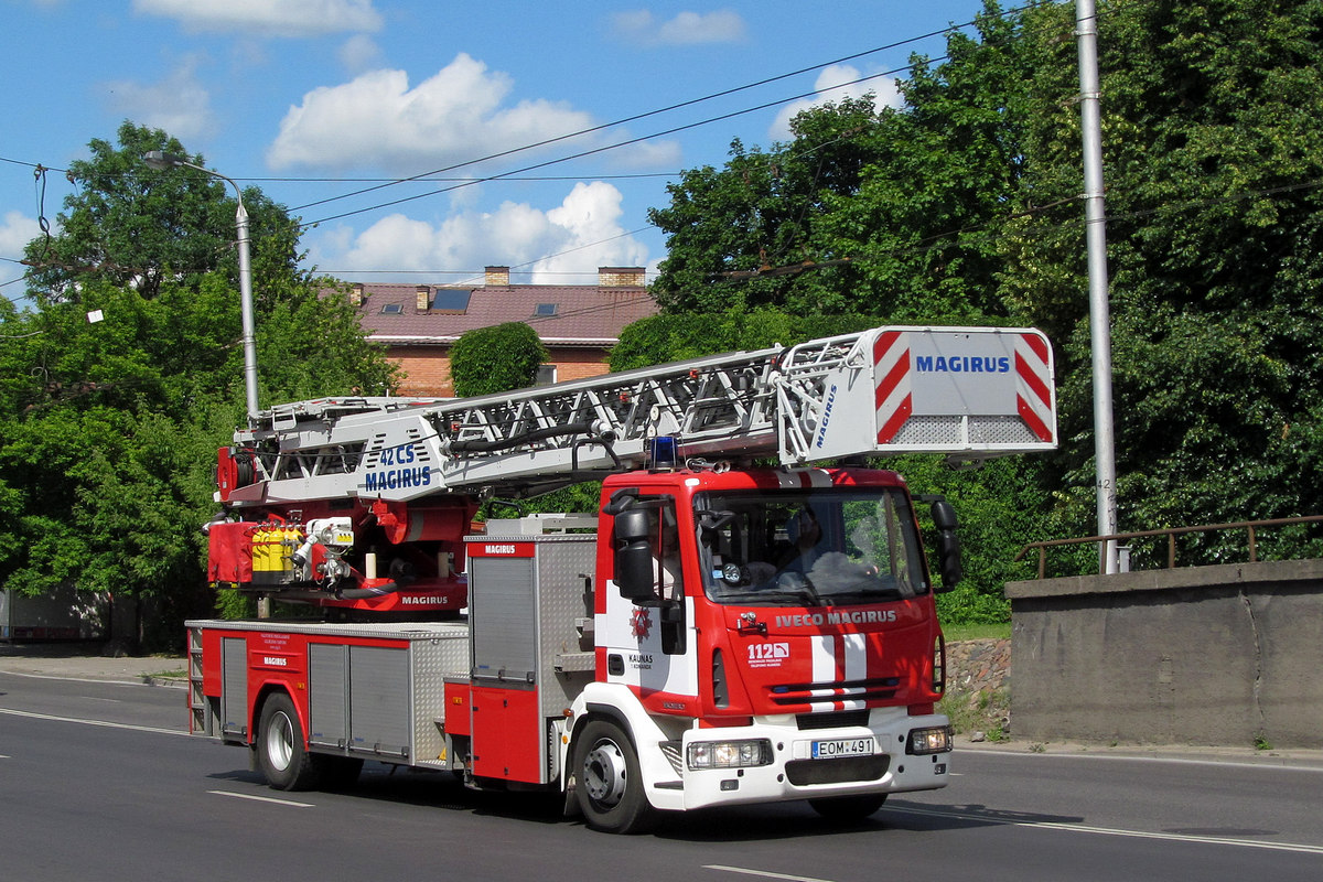 Литва, № EOM 491 — IVECO EuroCargo ('2002)