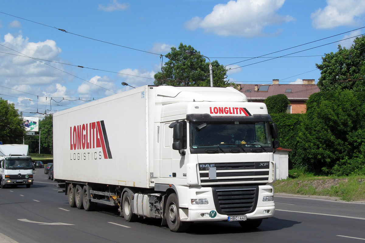 Литва, № HBC 440 — DAF XF105 FT