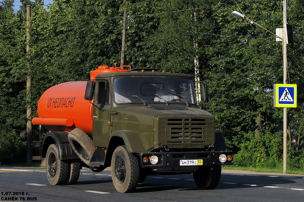 Вологодская область, № АМ 319 С 35 — ЗИЛ-433362