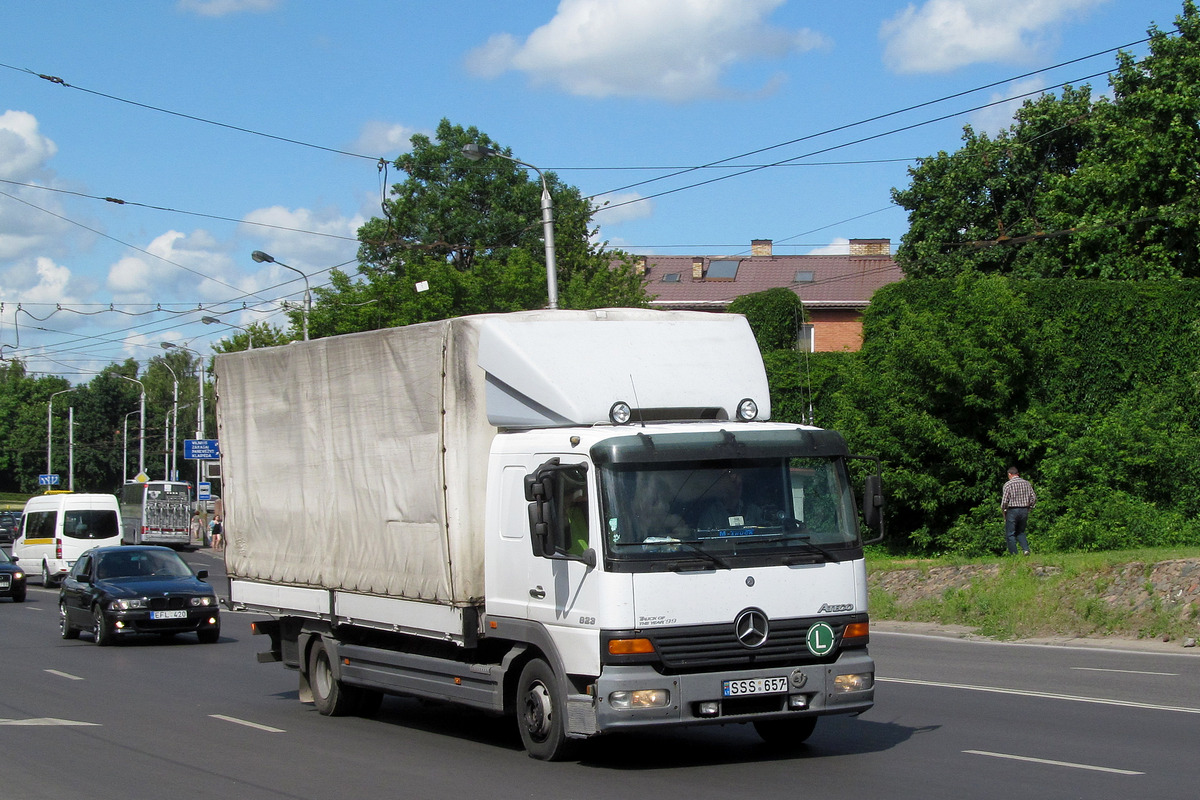 Литва, № SSS 657 — Mercedes-Benz Atego 823