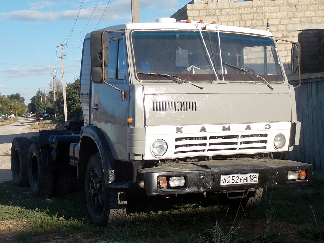 Волгоградская область, № А 252 УМ 134 — КамАЗ-5410