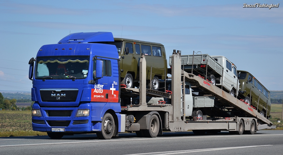 Санкт-Петербург, № В 685 МВ 178 — MAN TGX ('2007) 18.400