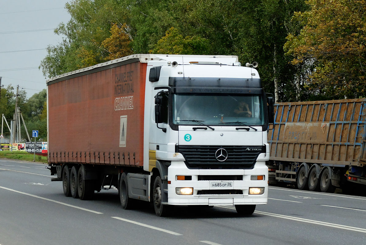 Ставропольский край, № Н 685 ОР 26 — Mercedes-Benz Actros ('1997)