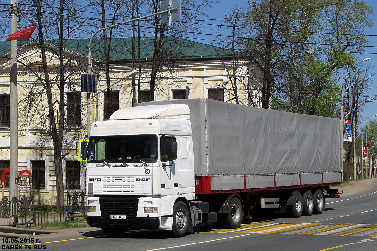 Брестская область, № АЕ 1148-1 — DAF 95XF FT