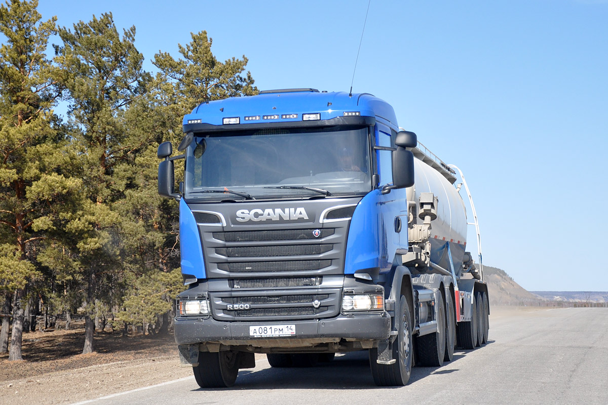 Саха (Якутия), № А 081 РМ 14 — Scania ('2013) R500