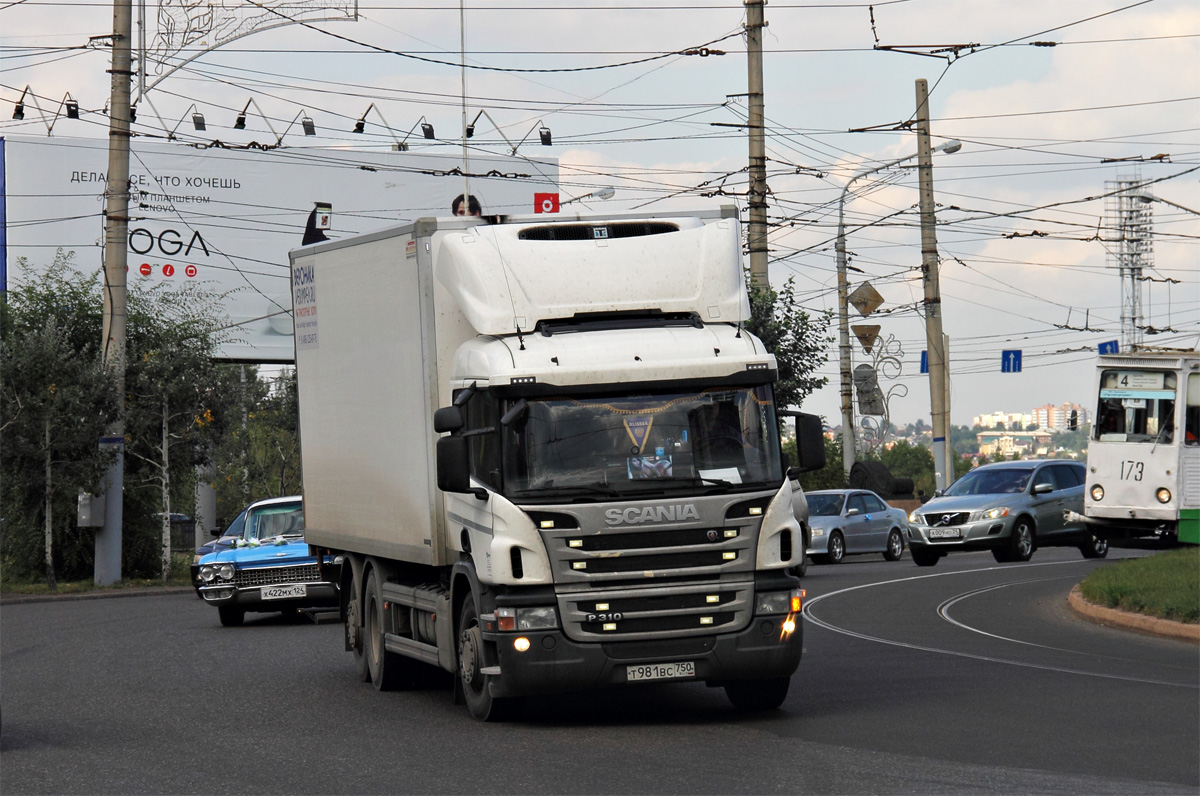 Московская область, № Т 981 ВС 750 — Scania ('2011) P310