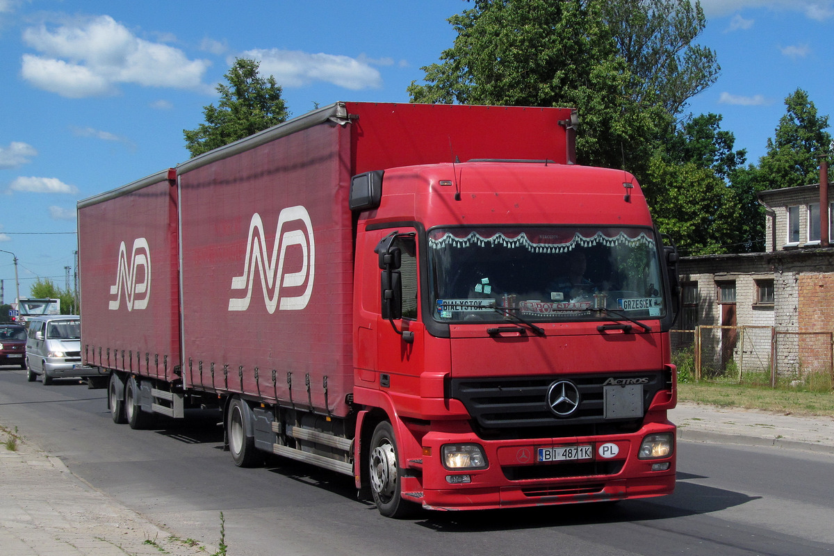 Польша, № BI 4871K — Mercedes-Benz Actros ('2003)