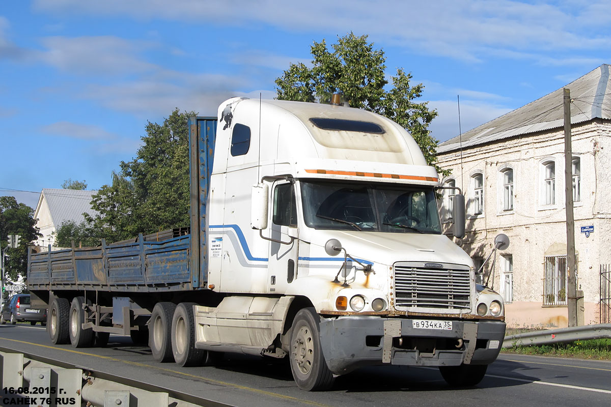 Вологодская область, № В 934 КА 35 — Freightliner Century Class