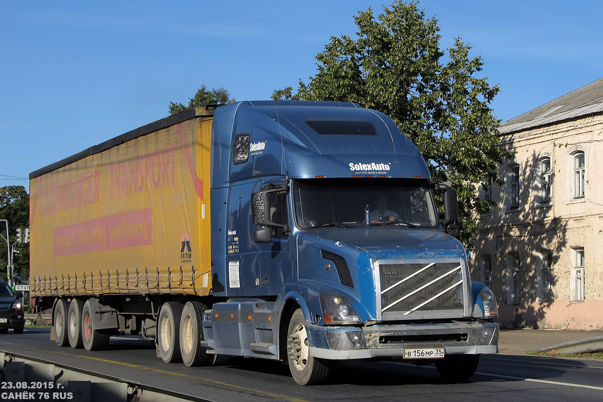 Вологодская область, № В 156 МР 35 — Volvo VNL670