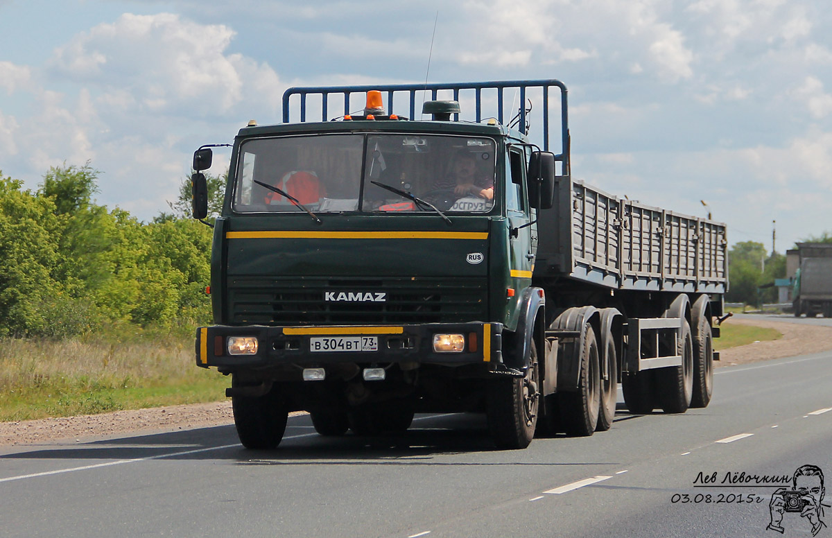 Ульяновская область, № В 304 ВТ 73 — КамАЗ-5410