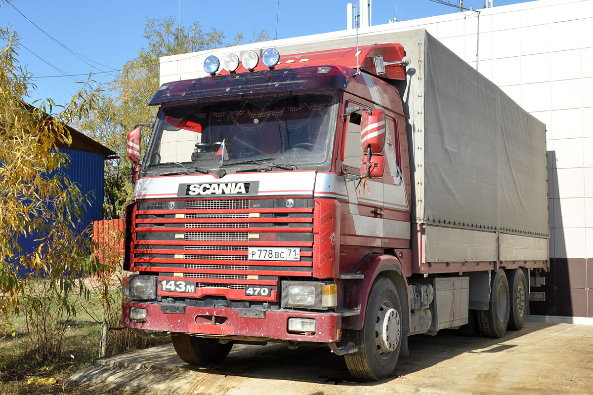 Тульская область, № Р 778 ВС 71 — Scania (II) R143M