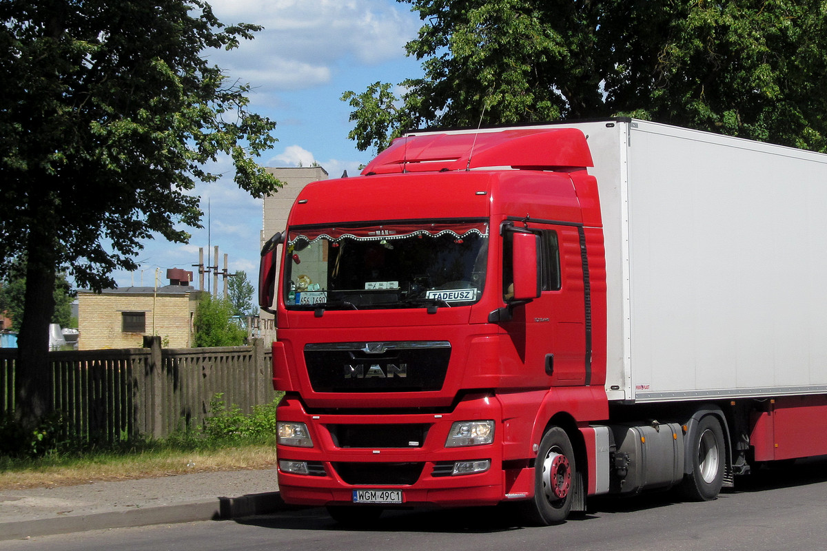 Польша, № WGM 49C1 — MAN TGX ('2007) 18.440