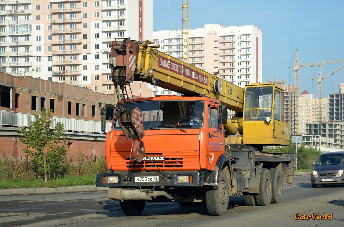 Кемеровская область, № М 755 СК 42 — КамАЗ-53215-15 [53215R]