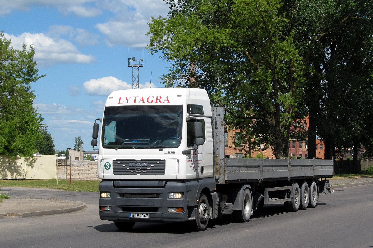 Литва, № BOE 047 — MAN TGA 18.430