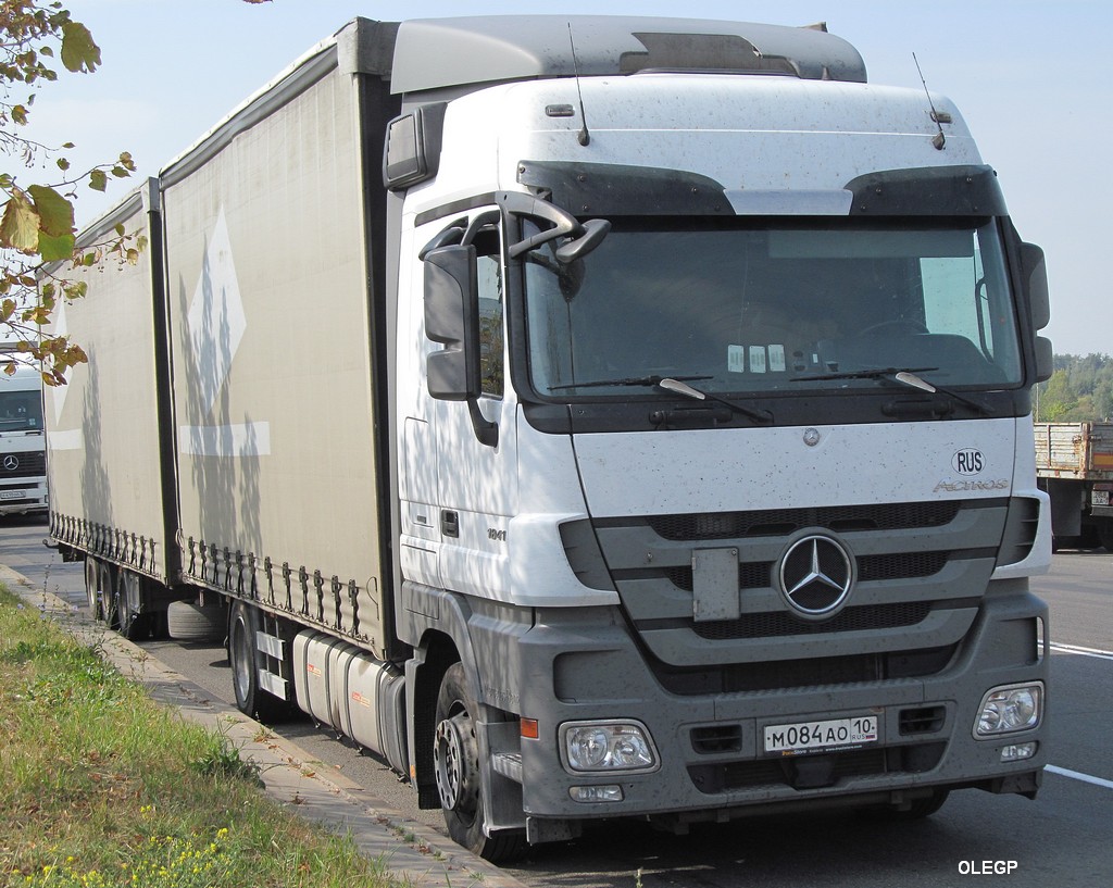 Карелия, № М 084 АО 10 — Mercedes-Benz Actros ('2009) 1841