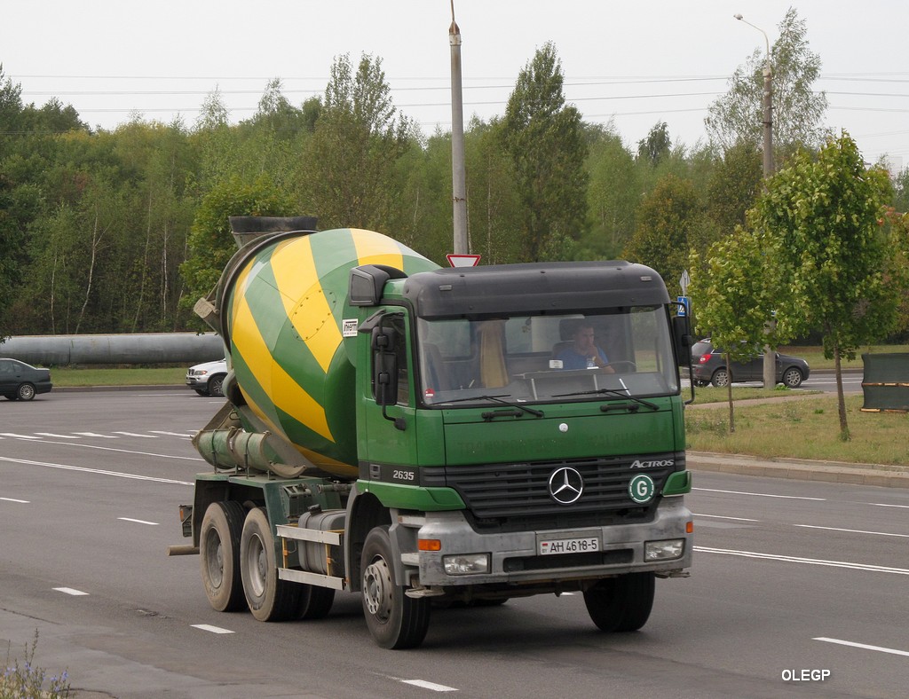 Минская область, № АН 4618-5 — Mercedes-Benz Actros ('1997) 2635