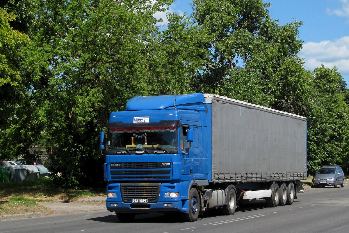 Литва, № GFB 402 — DAF XF95 FT